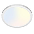 zemty 6-Pack 12-Inch LED Flush Mount Ceiling Lights, 24W 3200Lumens 5 CCT Adjustable (3000K-6500K), Round Flat Light Fixture for Bedroom Kitchen Bathroom Hallway (White)