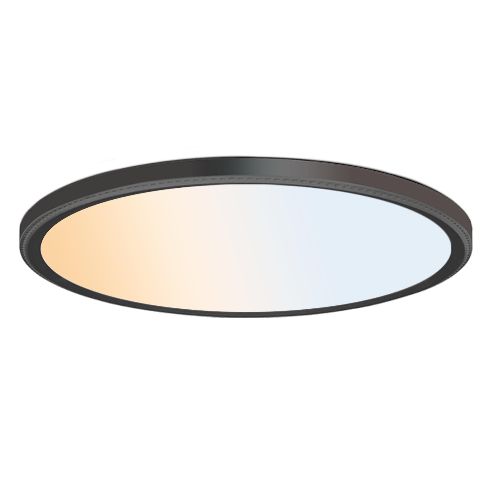 WKONCLDY 6PACK 3200lm LED Flush Mount Ceiling Light, Super Slim 12 inch LED Ceiling Light, 5000K Daylight LED Ceiling Light for Bedroom, Living Room, Dining Room, Garage and Office (White, Six Pack)