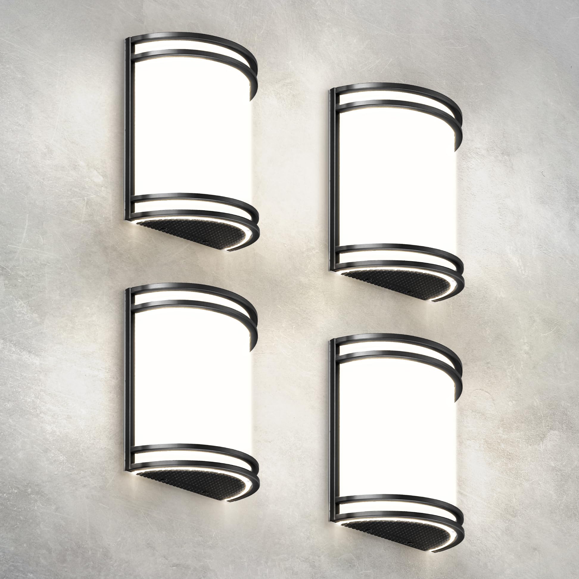 ASD LED Indoor Wall Mount Light Fixture - 10 Inch 15W Modern Interior Brushed Nickel Dimmable Wall Sconce Light - ETL 3000K 4000K 5000K Adjustable - Hallway, Bedroom LED Wall Lights